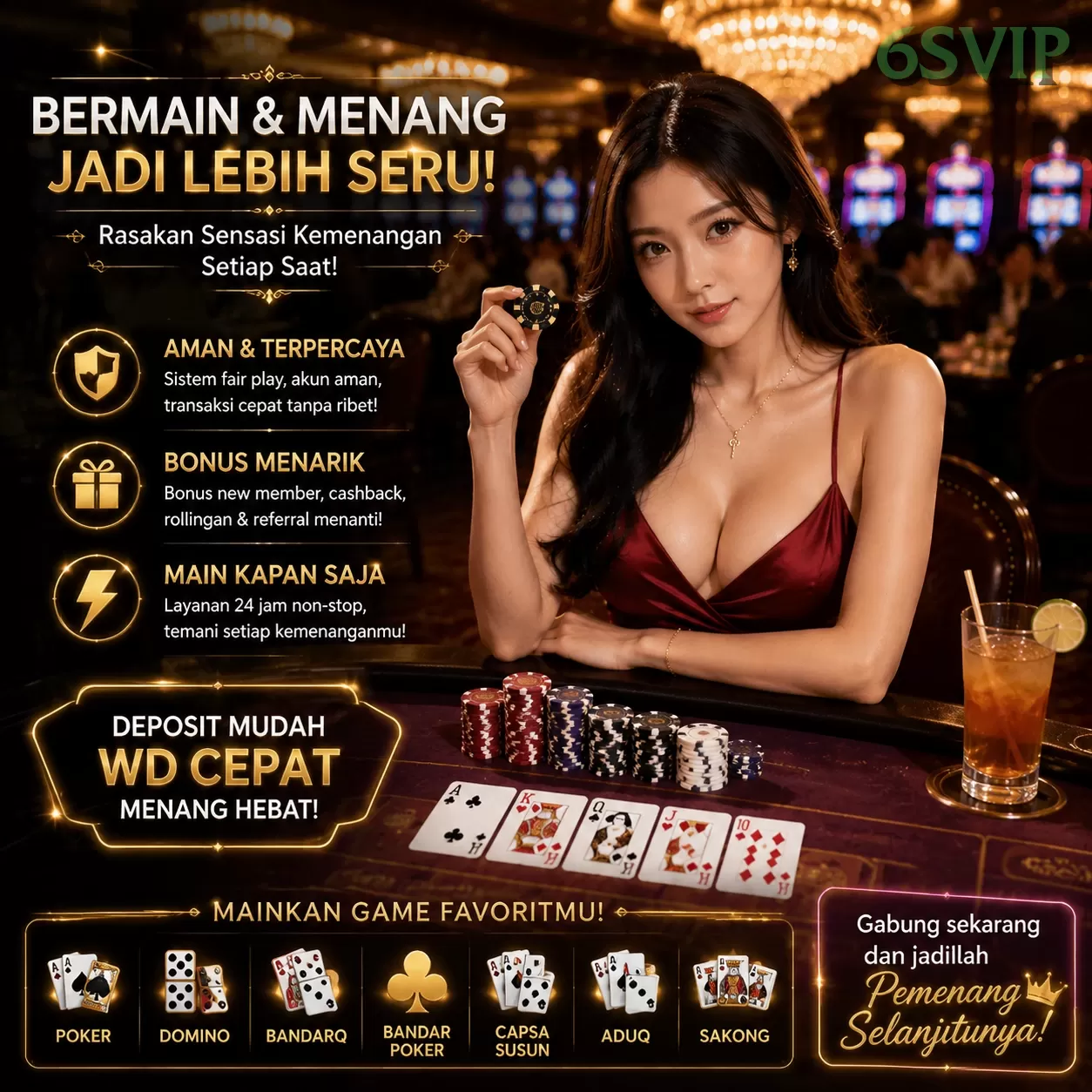 Main 6svipt2 Menang Jackpot Besar